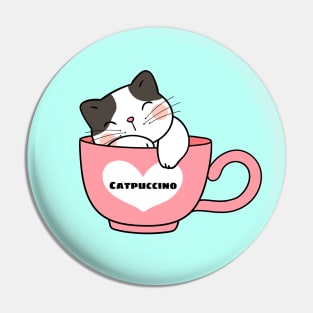Catpuccino - Cat Pun Pin