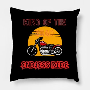 King Of The Road - Endless Ride Pillow