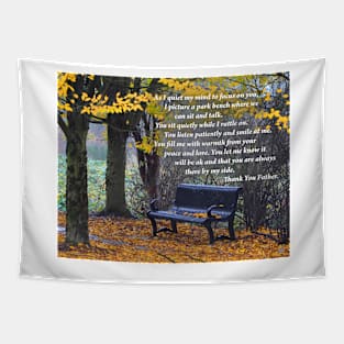 Fall Bench Tapestry