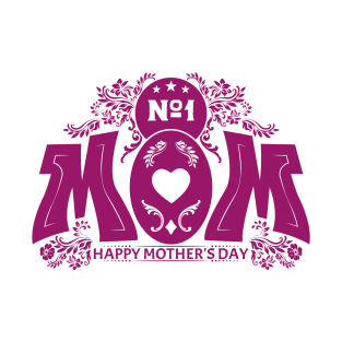 No 1 Mom | Mother's Day Gift Ideas T-Shirt