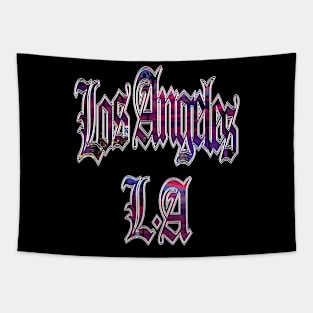 Los Angeles, L.A Design,California love, City of angels, Gift Idea . Tapestry