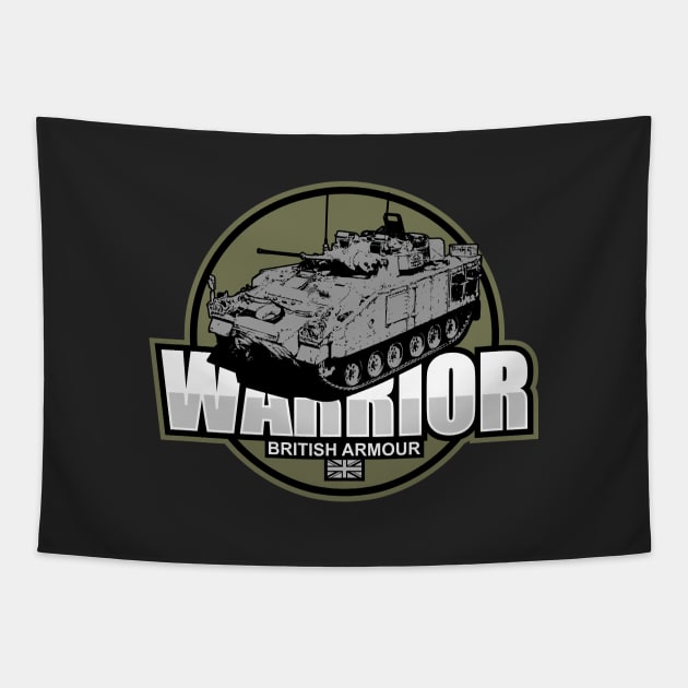 British Army Warrior Tapestry by TCP