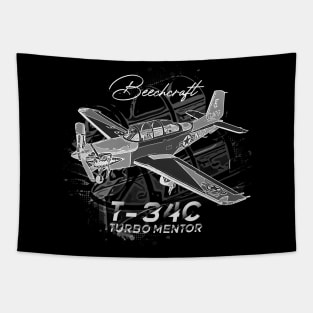 Beechcraft T-34 Mentor Tapestry