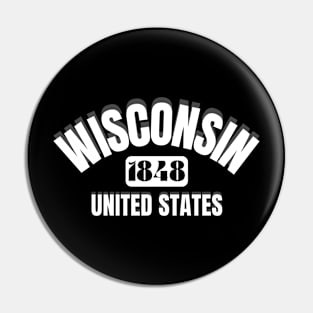 WISCONSIN Pin