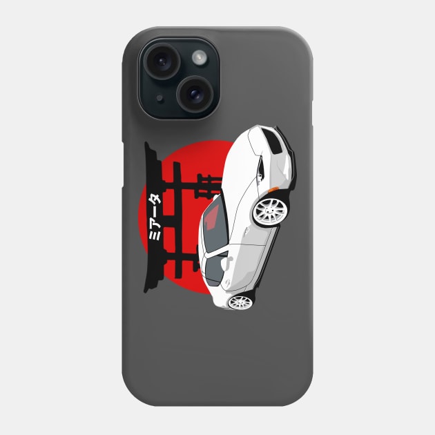 Mazda Miata nd 4th gen 2015 Phone Case by Rebellion Store