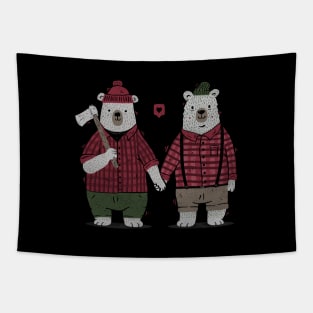 My Bear Valentine Tapestry