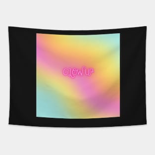 Pink Pastel Glow Up Tapestry