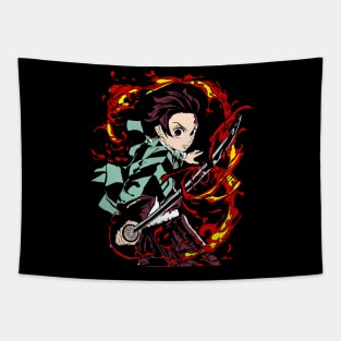 Tanjiro Kamado Demon Slayer Tapestry