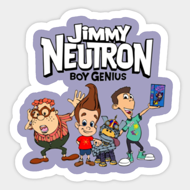 Sheens Ultra Lord - Jimmy Neutron Fiction Science Cartoon - Sticker