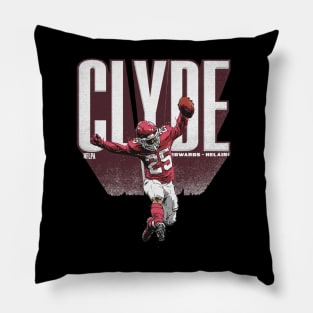 Clyde Edwards-Helaire Houston Bold Pillow