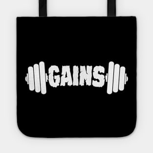 Gains Weight Lifting Tote