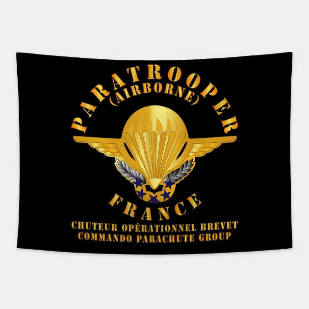 France - Airborne - Commando Parachute Group Tapestry by twix123844