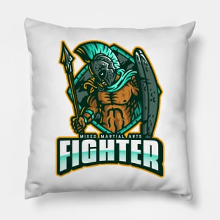 MMA Fighter Spartan Warrior Pillow