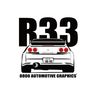 Nissan Skyline R33 Transparent Version T-Shirt