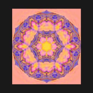 Delicate kaleidoscope in the colors of summer T-Shirt