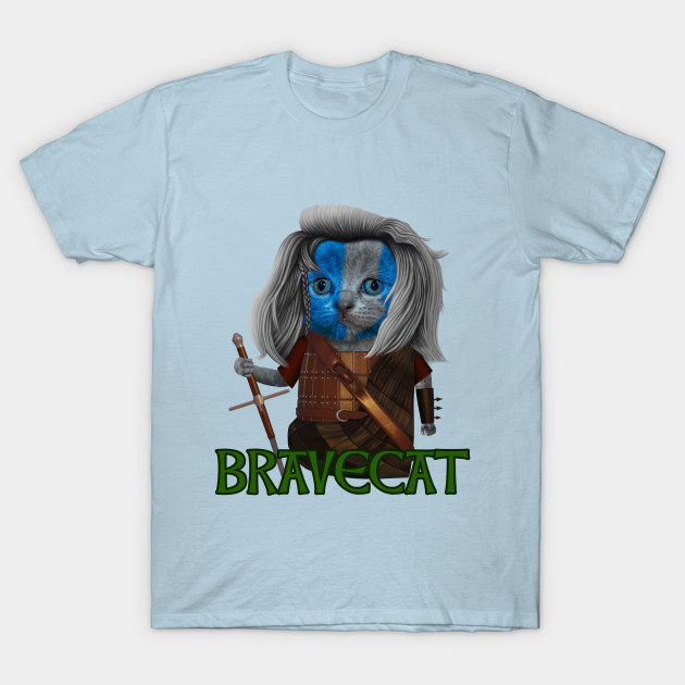 Disover Bravecat - Funny - T-Shirt