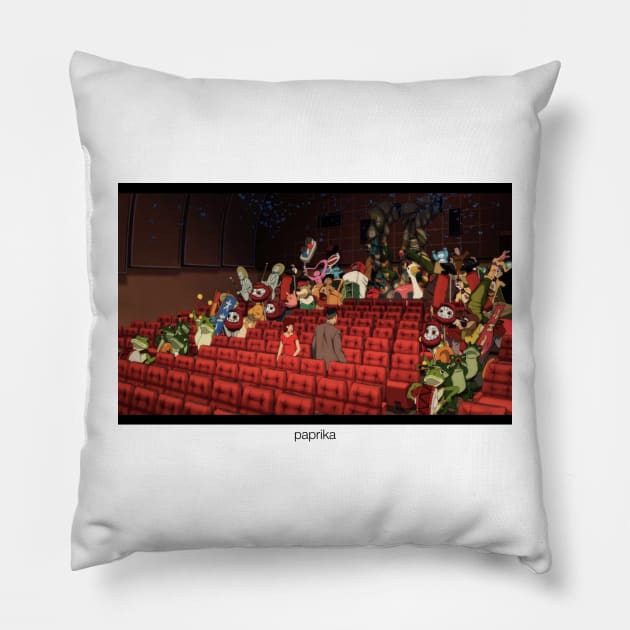 Cinema Parade Pillow by Robescussein