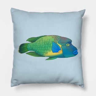 Napoleonfish (Humphead Wrasse) Pillow