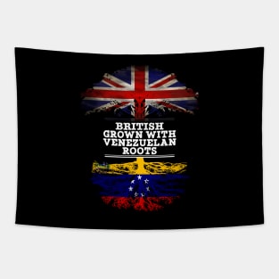 British Grown With Venezuelan Roots - Gift for Venezuelan With Roots From Venezuela Tapestry