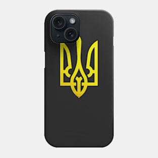 Ukrainian Yellow coat of arms Phone Case