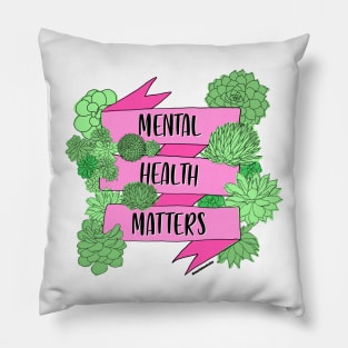 mental health matters Pillow