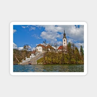 Bled Island. Slovenia Magnet