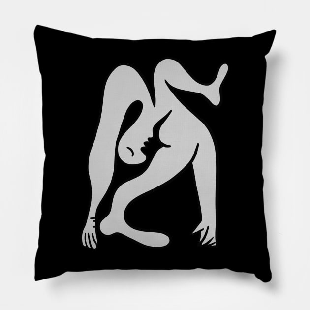 Artwork - Acrobat Pillow by isstgeschichte