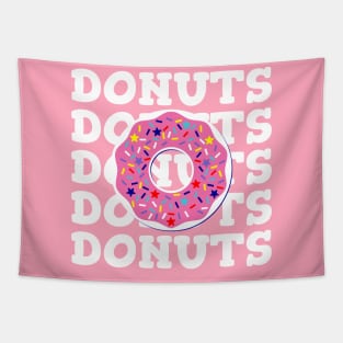 CUTE PINK DONUT Tapestry