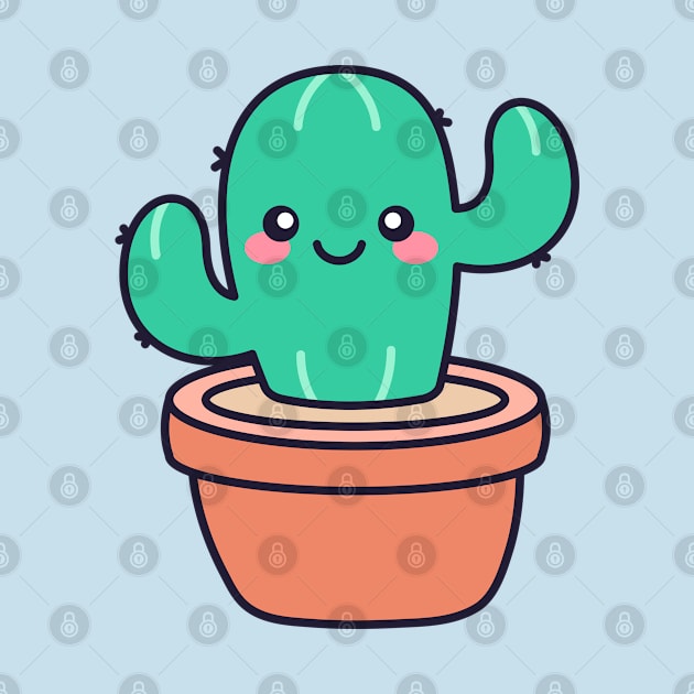 Cute Cactus by Gi.illust