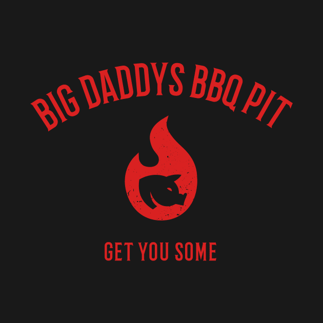 Red BBQ Pit by Big Daddys BBQ Pit