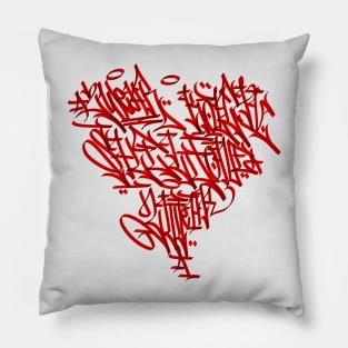 Ace of hearts Pillow