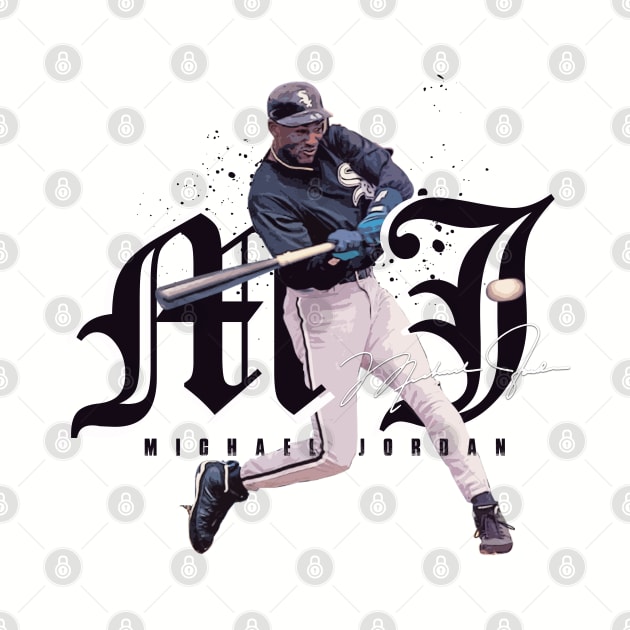 Michael Jordan Baseball by Juantamad