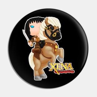 Xena on Argo Pin