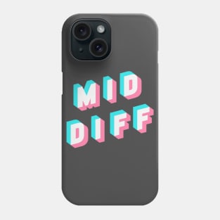 Mid Diff Phone Case