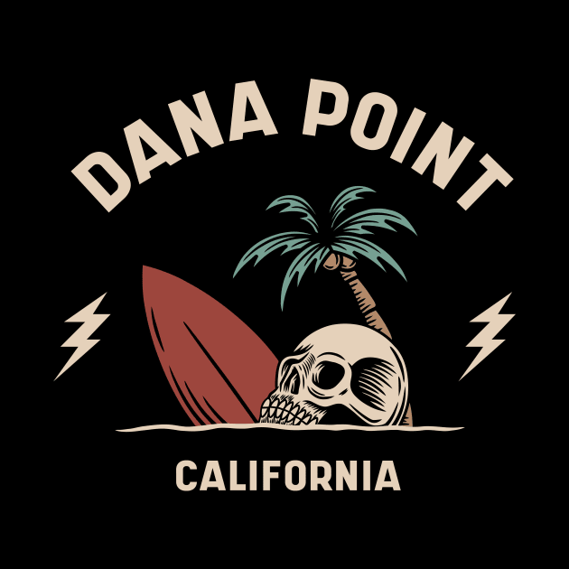 Vintage Surfing Dana Point, California by SLAG_Creative