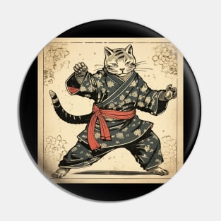 Edo cat Pin