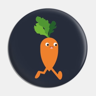 Running carrot Pin