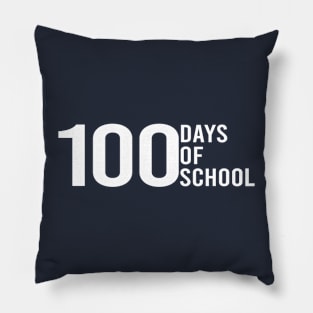 100 days of school Pillow