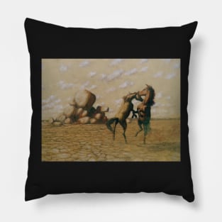 Battling Brumbies Pillow