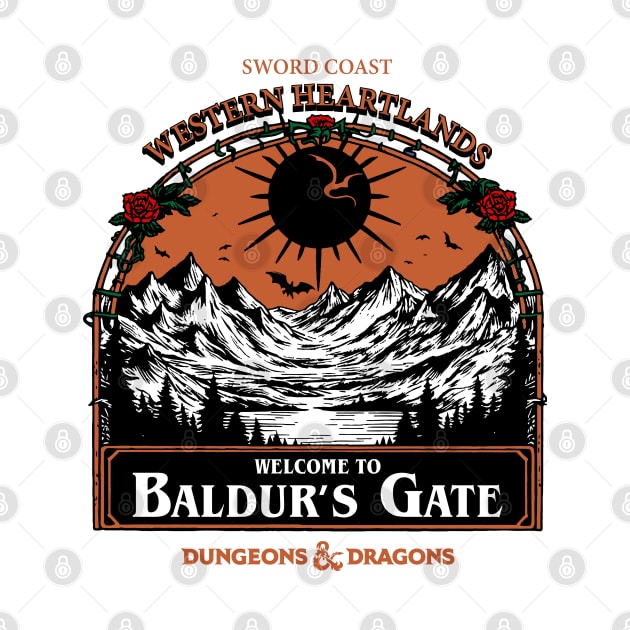 Welcome to Baldur's gate by bianca alea