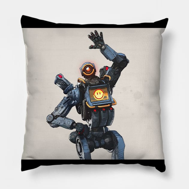 Pathfinder Apex Legends Pillow by Water Boy