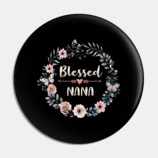 Blessed Nana Thanksgiving Pin
