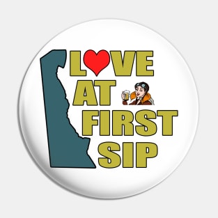 Love at First Sip Pin