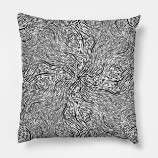 Nirmana Center Galaxy Line Art Pillow