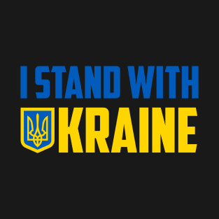 I STAND WITH UKRAINE PROTEST RUSSIA PROTEST PUTIN T-Shirt