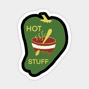 Hot Stuff pepper Magnet