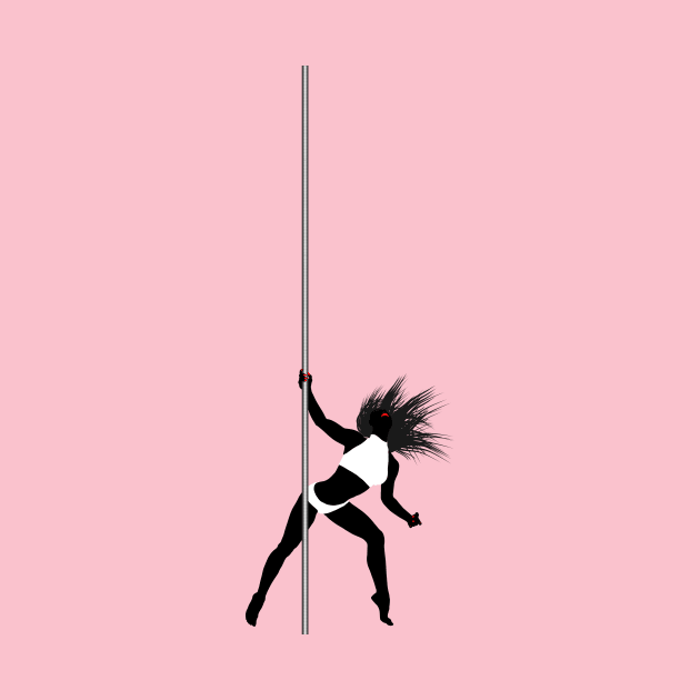 Pole Dancer Silhouette by jintetsu