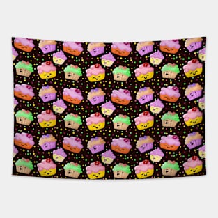 Pattern kawaii cake Tapestry