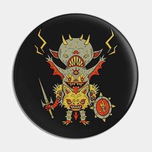 Demon Totem Pin