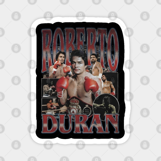 Roberto-Duran Magnet by dtr_art